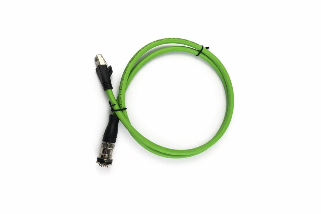 M12 X-Code Gigabit Ethernet Cable & Connectivity Series | 10Gbps Machine Vision Network