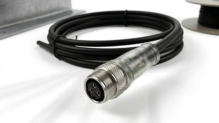 M8 LED Status Indicator & Y-Splitter Cable Series | Intelligent Visual Diagnostics