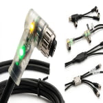M8 LED Status Indicator & Y-Splitter Cable Series | Intelligent Visual Diagnostics